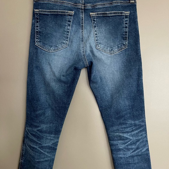 AG Adriano Goldschmied Farrah High Rise Ankle Jeans Size 26 Blue Stretch Denim - Picture 13 of 16